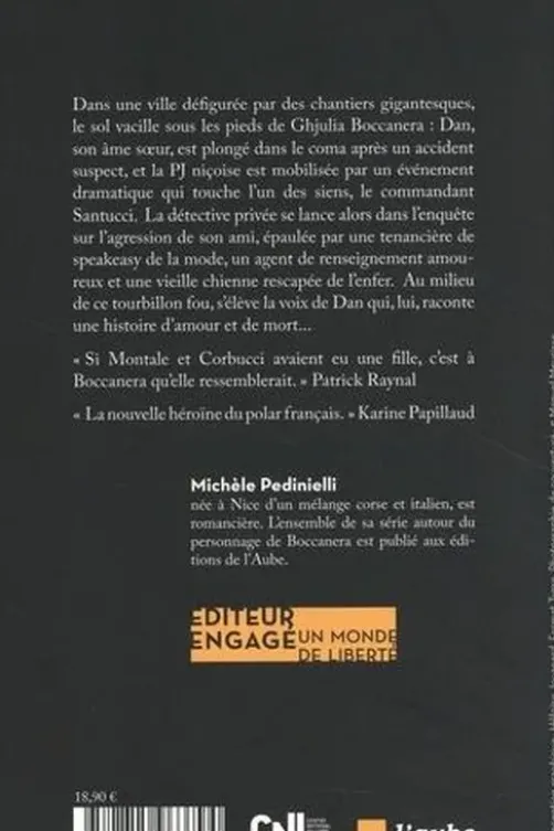 Un seul oeil, Michèle Pedinielli