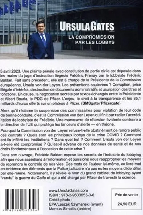 UrsulaGates. La compromission par les lobbys, Frédéric Baldan