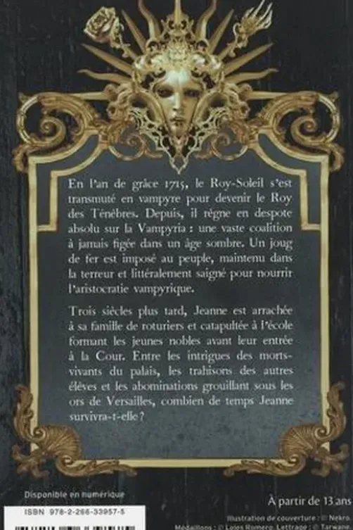 Vampyria Tome 1 : La Cour des Ténèbres, Victor Dixen