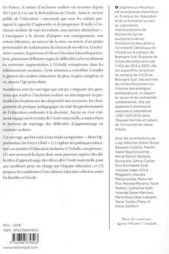 Vers une école maternelle inclusive, Ségolène Le Mouillour