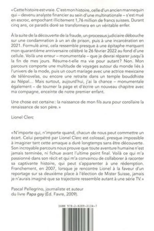 Victorieux malgré le démon, Lionel Clerc