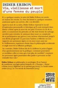 Vie, vieillesse et mort d'une femme du peuple, Didier Eribon