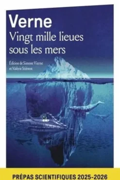 Vingt mille lieues sous les mers. Prépas scientifiques, Edition 2025-2026, Jules Verne