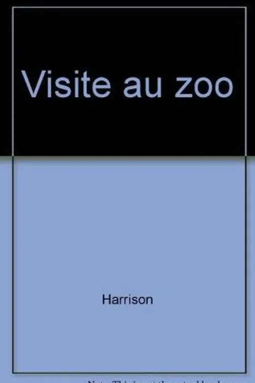 Visite au zoo, harrison