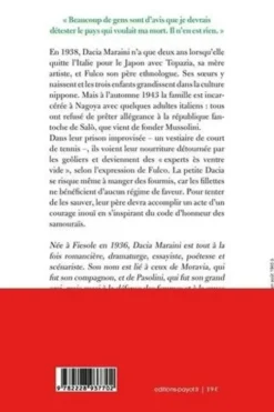 Vita mia. Une enfant italienne dans une prison japonaise (1943-1945), Dacia Maraini
