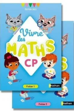 Vivre les maths CP. Fichiers 1 et 2, Edition 2023, Jacqueline Jardy