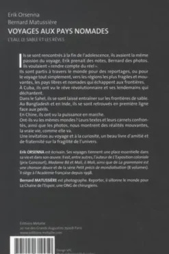 Voyages aux pays nomades. L'eau, le sable et les rêves, Erik Orsenna