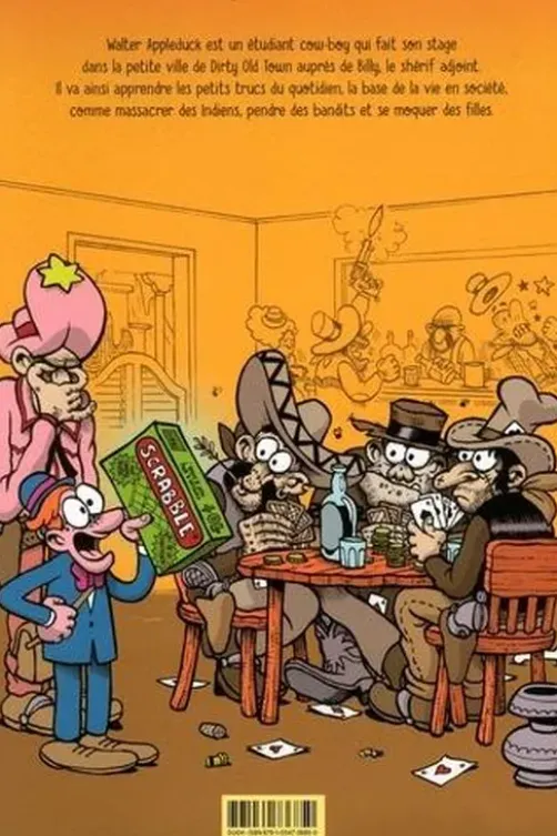 Walter Appleduck Tome 1 : Cow-boy stagiaire, Fabrice Erre