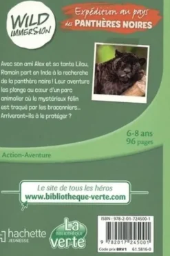 Wild Immersion Tome 15 : Expédition au pays des panthères noires, Pascal Ruter