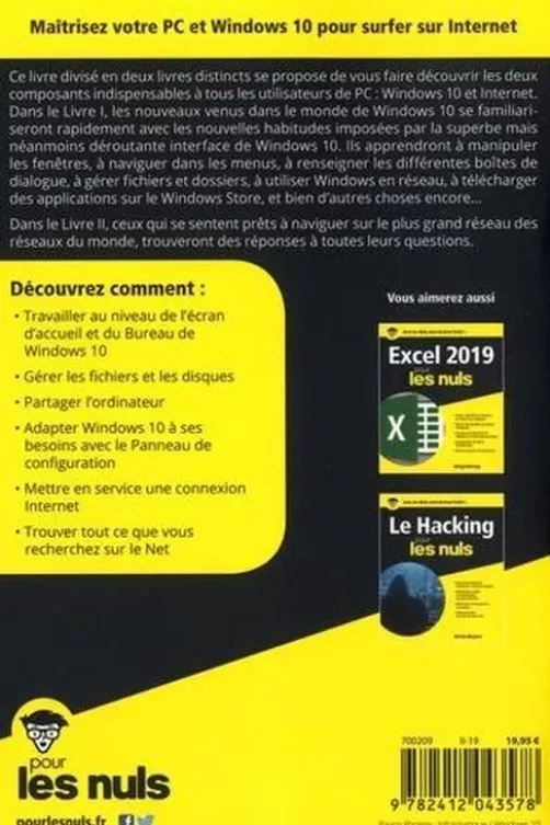 Windows 10 & internet pour les nuls. 4e édition, Andy Rathbone
