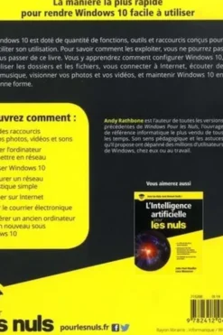 Windows 10 pour les nuls. 5e édition, Andy Rathbone