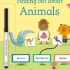 Wipe-clean Finding out about Animals. Edition en anglais, Hannah Watson