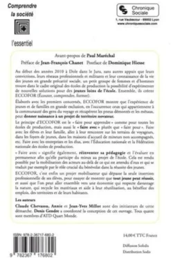 Zéro jeune en échec. ECCOFOR, une école de production pour la réussite de tous, Claude Chevassu
